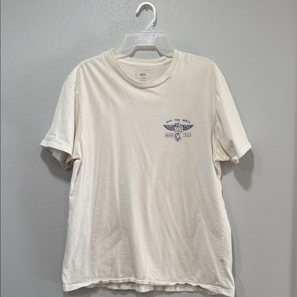 Vans Off The Wall White Tee